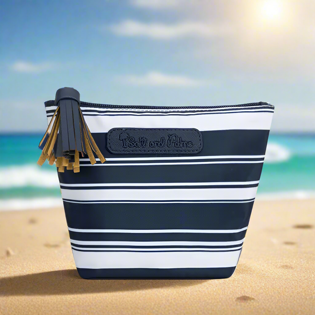 Salt and Palms Cosmetic Pouch- $18