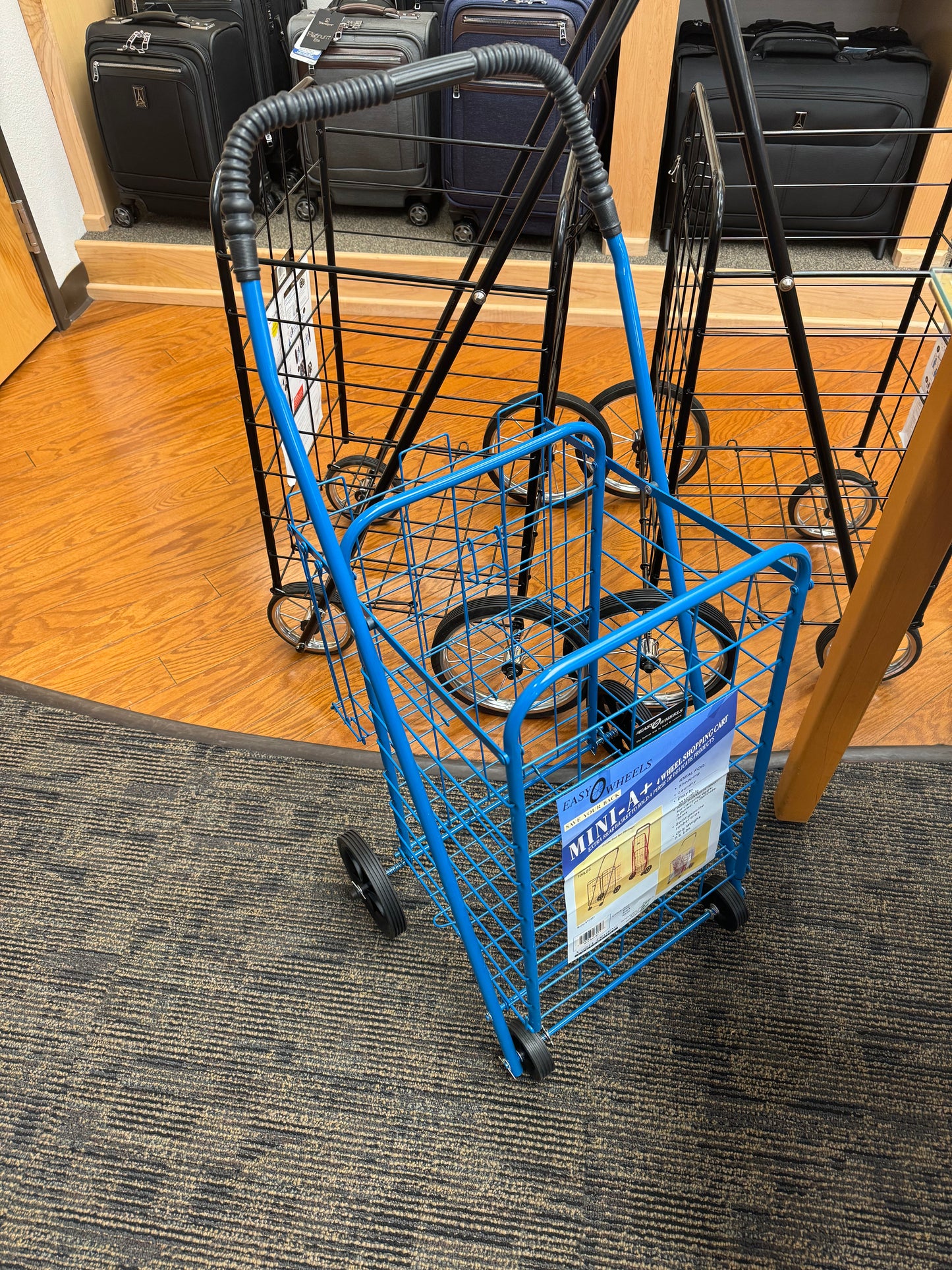 Narita Mini Wheels Shopping Cart - In-Store Pickup Only Blue