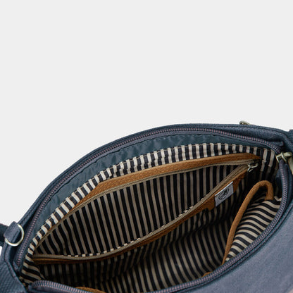 Travelon RFID Anti-Theft Heritage Saddle Crossbody