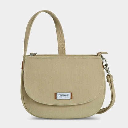 Travelon RFID Anti-Theft Heritage Saddle Crossbody