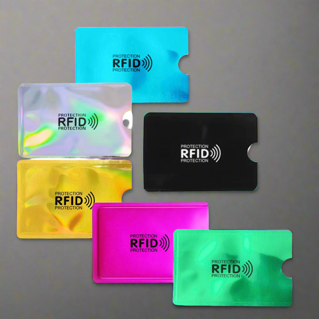 2-Pack RFID Blocking Credit Card Sleeves