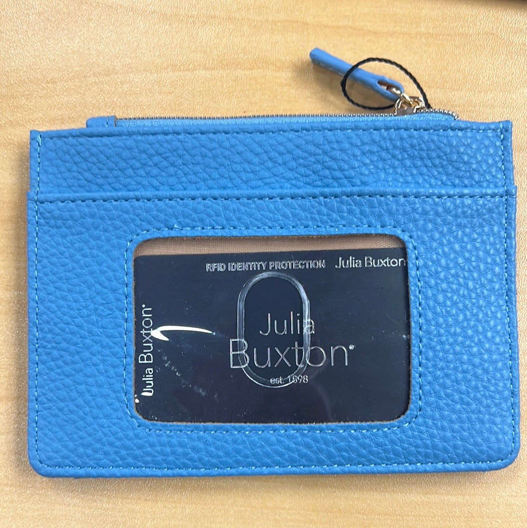 On Sale- Julia Buxton Textured RFID Pik-Me-Up Slot Coin Pouch