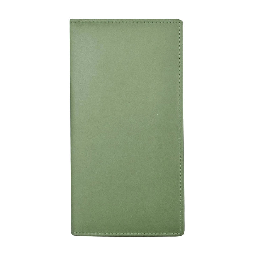 ili New York Leather RFID Checkbook Cover