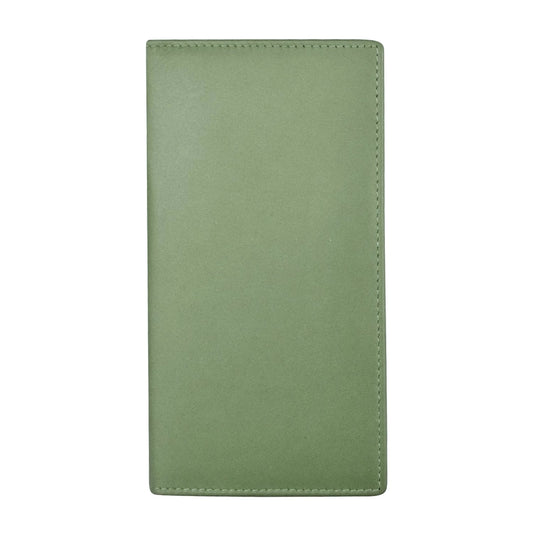 ili New York Leather RFID Checkbook Cover