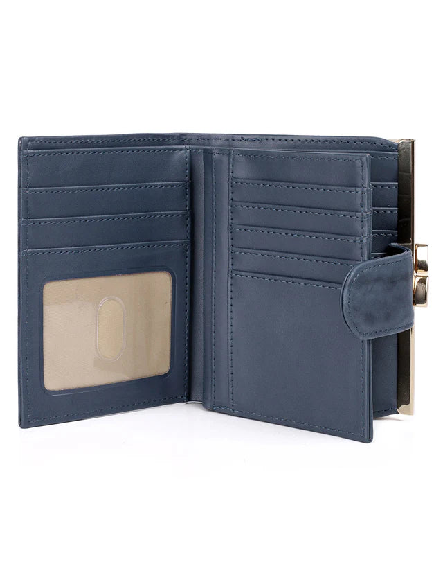 Julia Buxton Heiress Leather Double Cardex w/ RFID