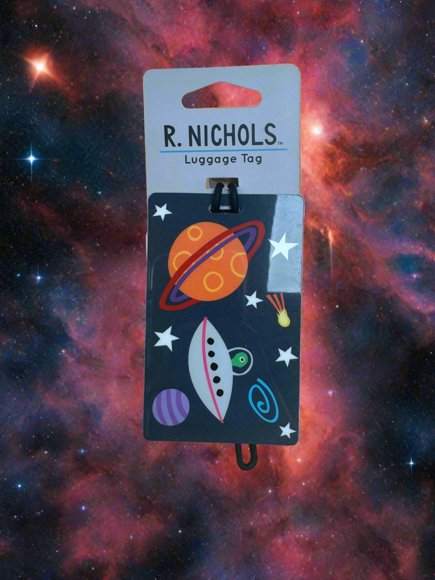 R. NICHOLS Placard Luggage Tag-$5