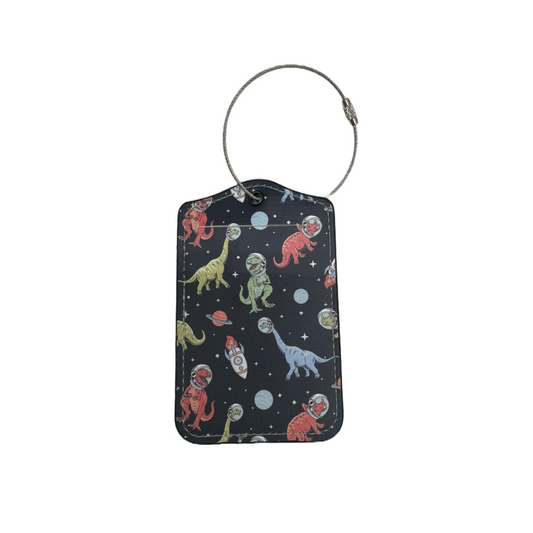 Luggage Tag- Astro Dinos - $2.99