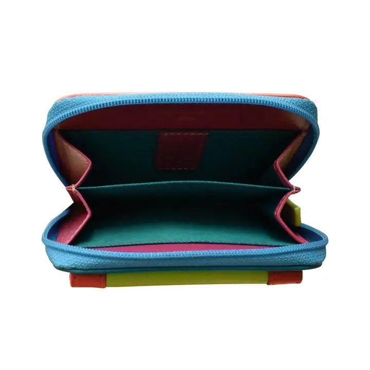 ili New York Leather RFID Small Pocket Wallet - 6239