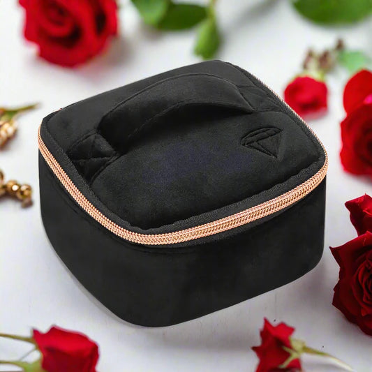 MYTAGALONGS Jewelry Organizer Vixen Black (Velour Finish)