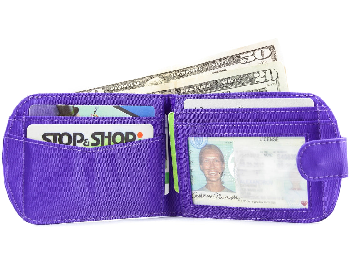 Big Skinny RFID Blocking Nylon Taxicat Wallet