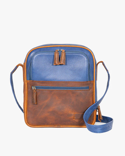 Osgoode Marley Leather Elias Medium Crossbody- 4041 Ink