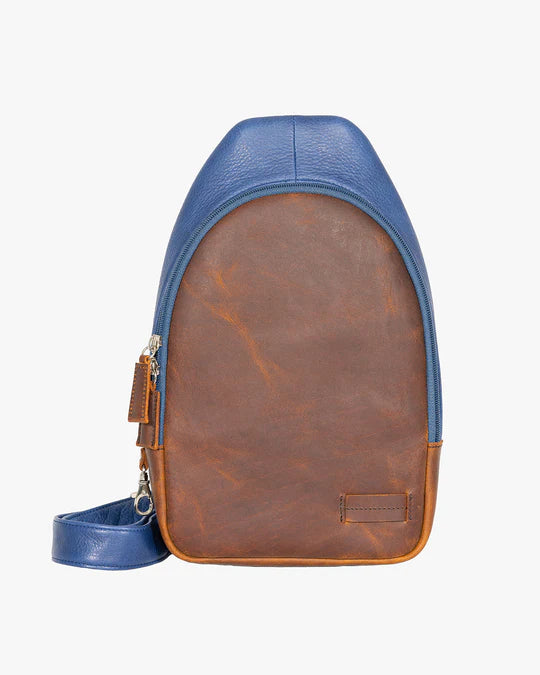 Osgoode Marley Leather Cyrus Sling Bag- 4047 Ink
