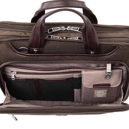 Platinum® Elite RFID Slim Business Zippered Briefcase- 4091801