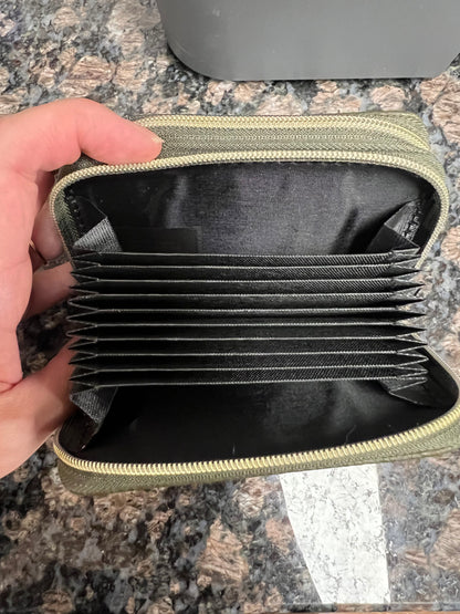 Julia Buxton RFID Vegan Leather Wizard Wallet