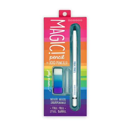 SNIFTY Magic Pencil & Erasic- Never Needs Sharpening! White