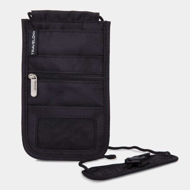 Travelon RFID Blocking Classic Deluxe Boarding Neck Wallet