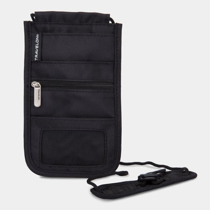 Travelon RFID Blocking Classic Deluxe Boarding Neck Wallet