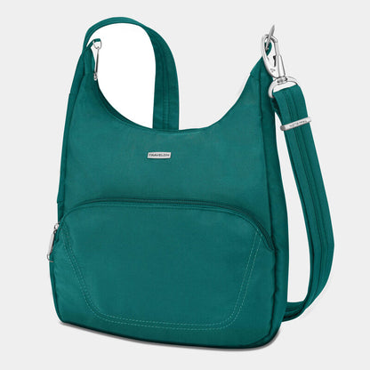 Travelon RFID Anti-Theft RFID Classic Essential Security Crossbody Spruce