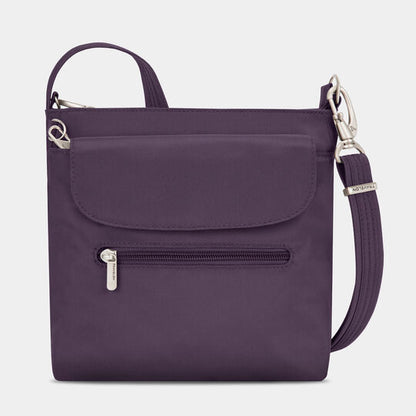 Travelon RFID Antitheft Shoulder Crossbody Purple