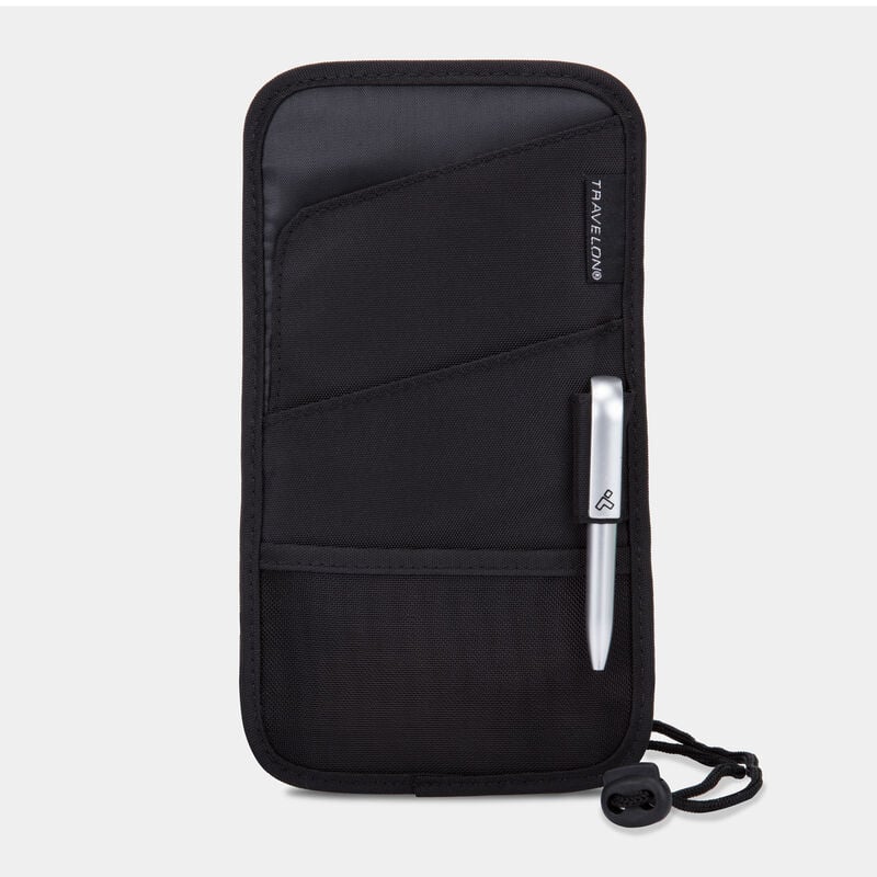 Travelon ID and Boarding Pass Holder Neck Wallet