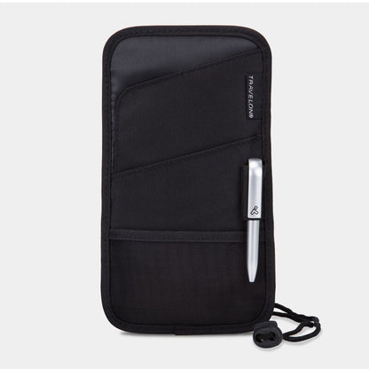 Travelon ID and Boarding Pass Holder Neck Wallet