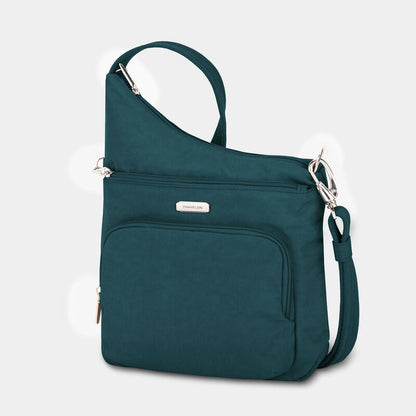 Travelon RFID Anti-Theft Essentials North/South Asymmetric Crossbody