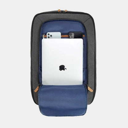 Travelon Transit RFID Carry-on Laptop Backpack with passthrough trolley sleeve