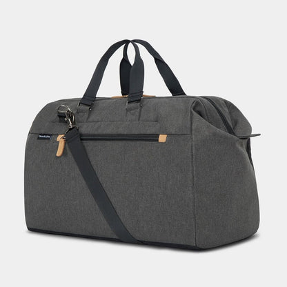 Travelon RFID Transit Carry-On Weekender Duffle with passthrough trolley sleeve Slate