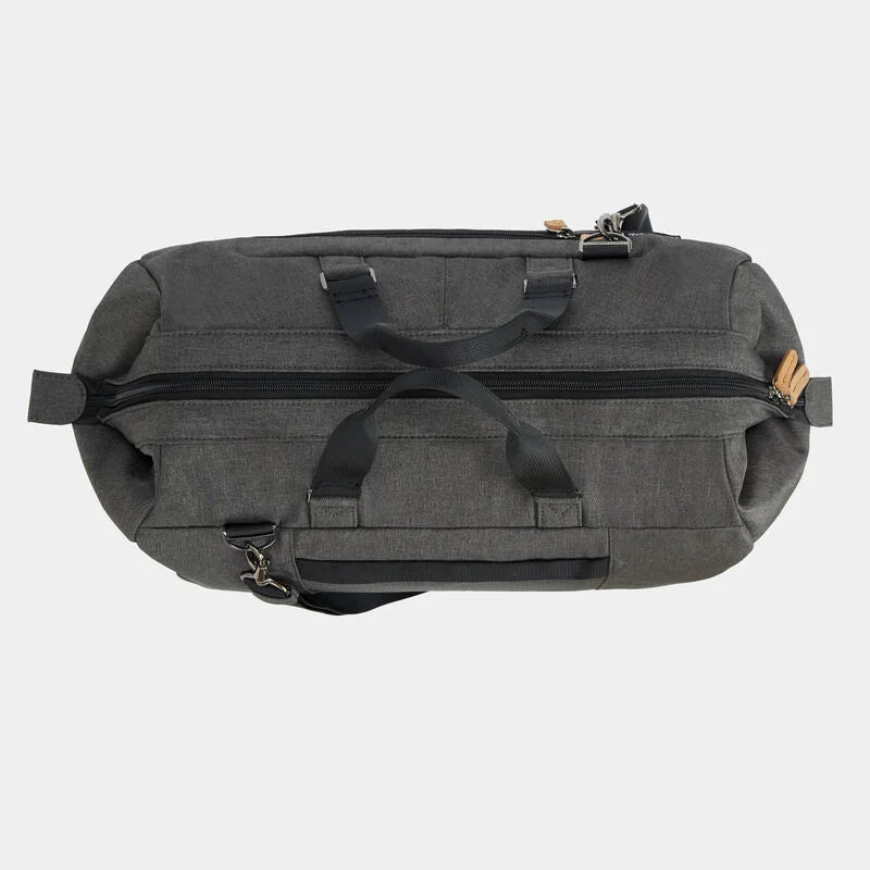 Travelon RFID Transit Carry-On Weekender Duffle with passthrough trolley sleeve