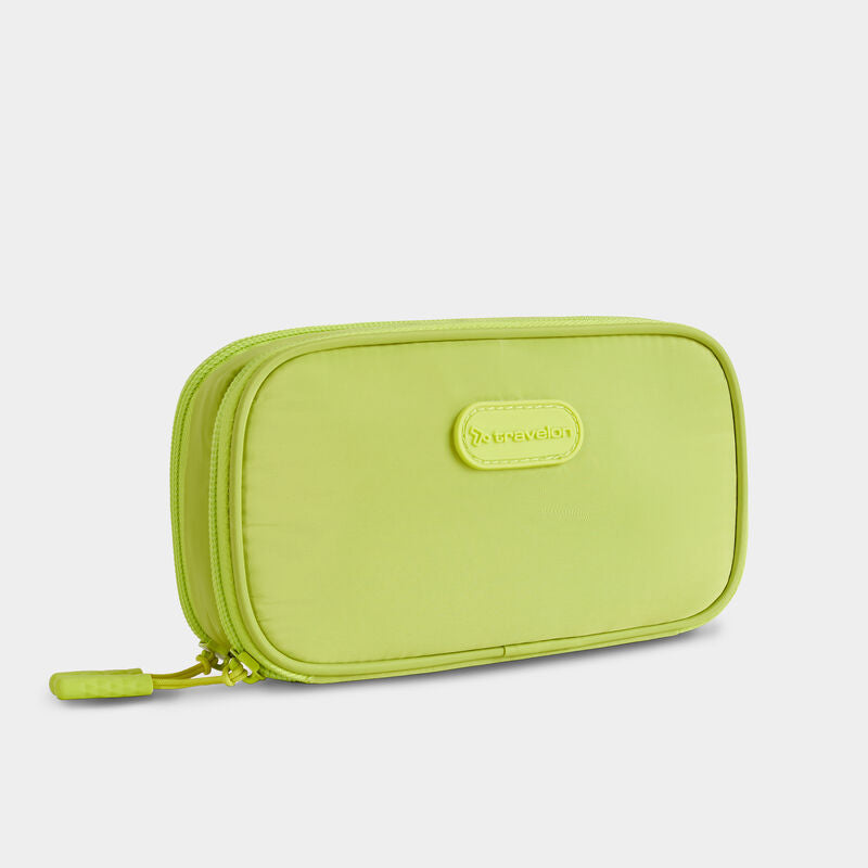 Travelon Jewelry/Tech Organizer Lime