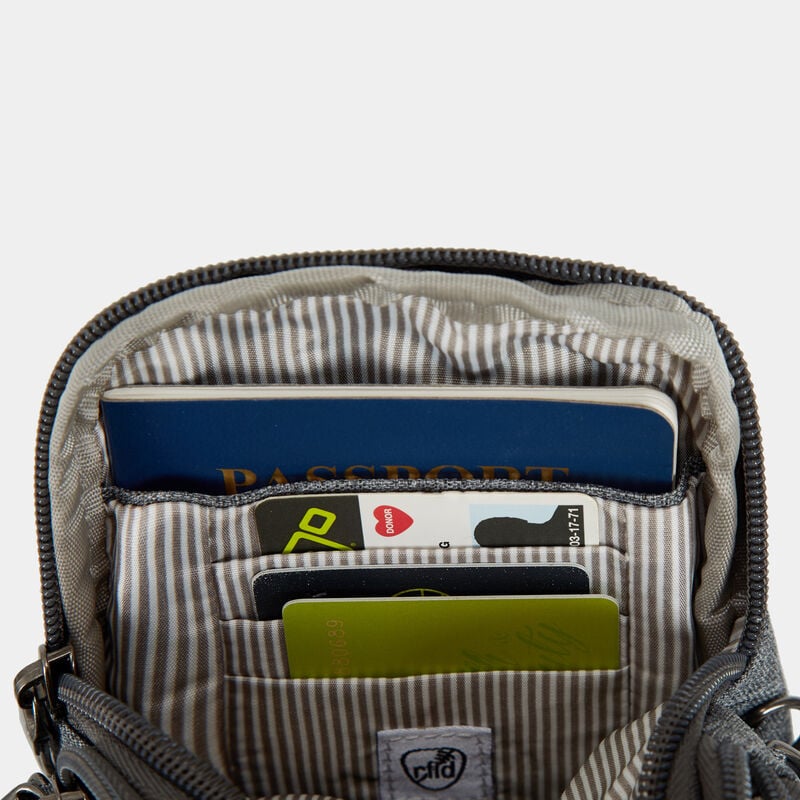 Travelon Anti-Theft RFID Boho 2 Compartment Phone Crossbody