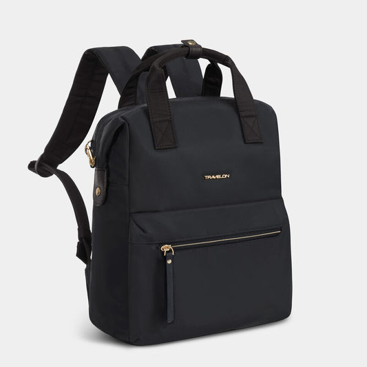 Travelon RFID Anti-Theft Addison Large Backpack Black