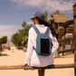 Travelon The Voyages RFID Anti-Theft Small Backpack with XL Water Bottle Pocket