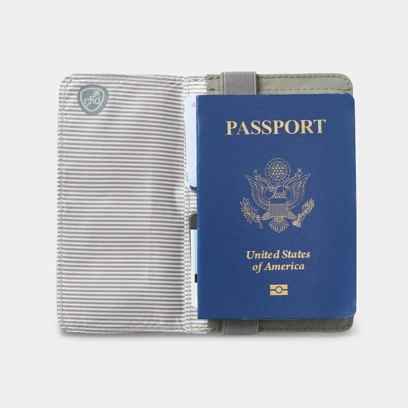 Travelon RFID Blocking Flap Closure Passport Case