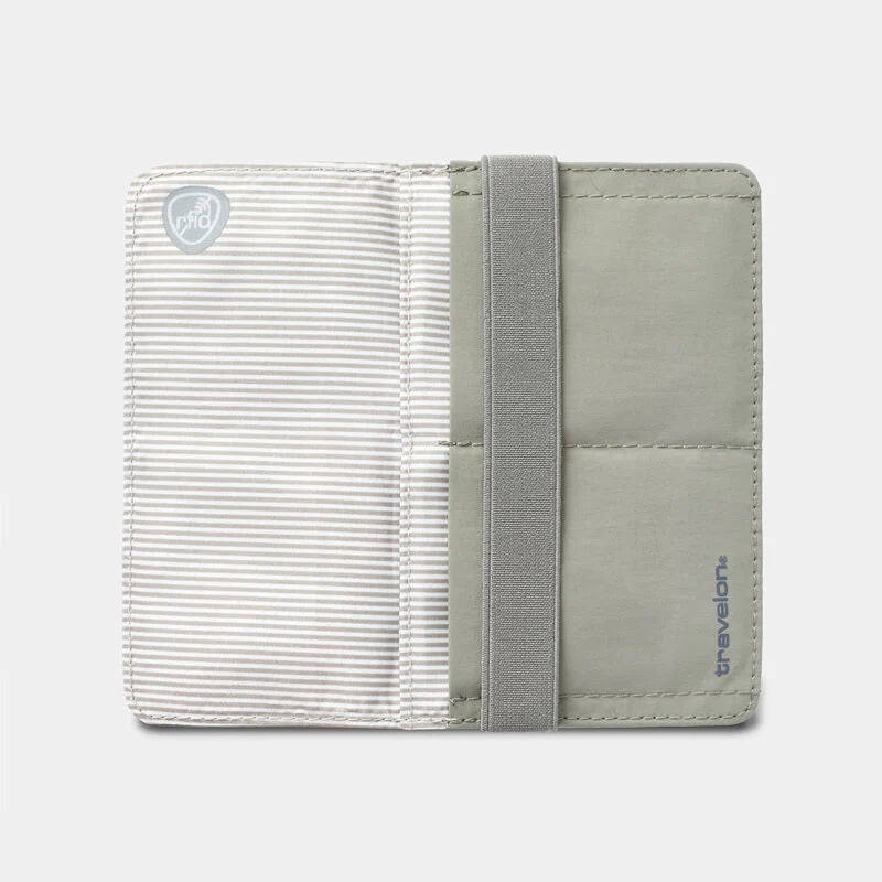 Travelon RFID Blocking Flap Closure Passport Case