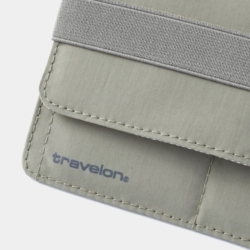Travelon RFID Blocking Flap Closure Passport Case