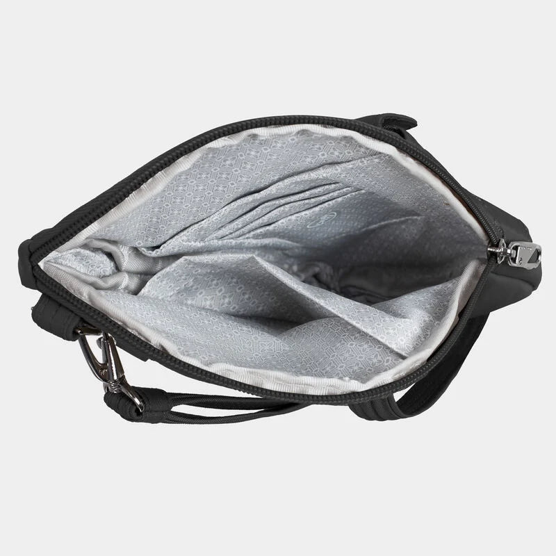 Travelon Runways Anti-Theft Slim Asymmetric Crossbody w/ RFID