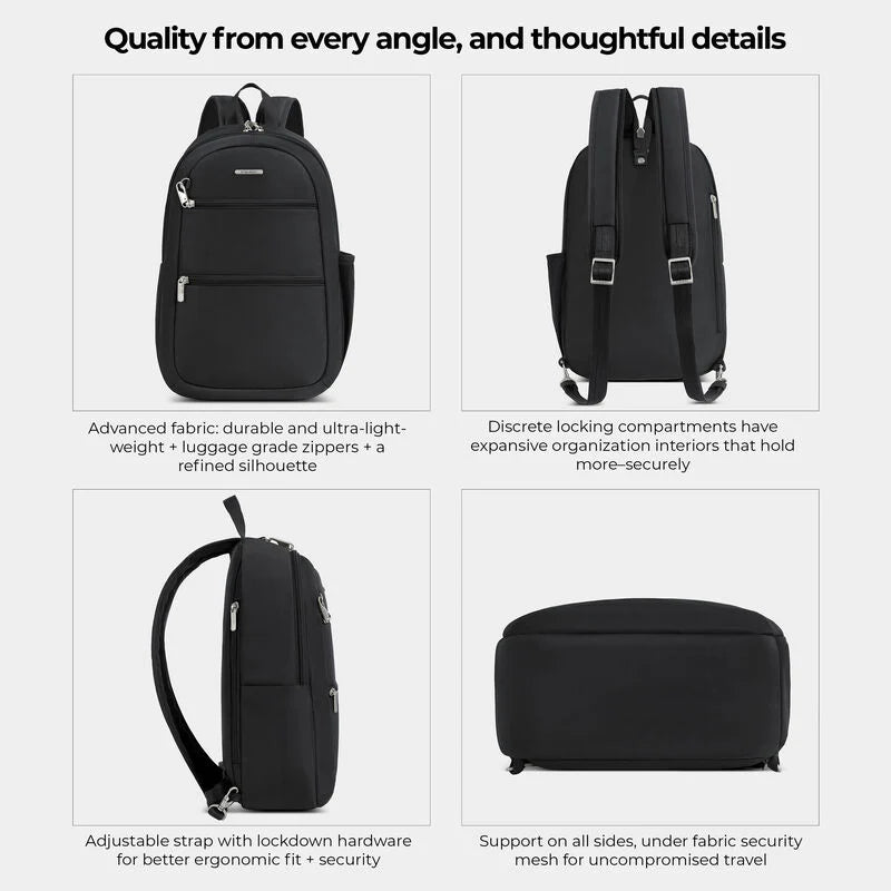Travelon Anti-Theft Classic Convertible Sling Backpack