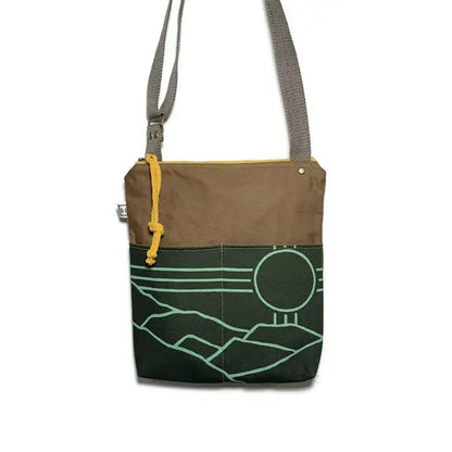 Rachel Elise Studio Weekdayer Crossbody - Mountain + Desert Moss