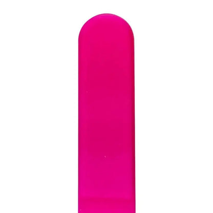 Czech Glass Nail File - Medium- Classy Colors Magenta
