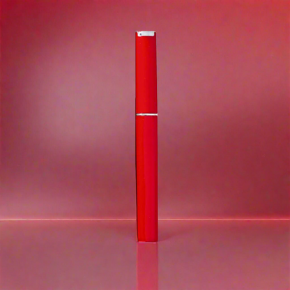 Acrylic Nail File Cases- Assorted Sizes & Colors Medium- for files up to 5.5 inches Red