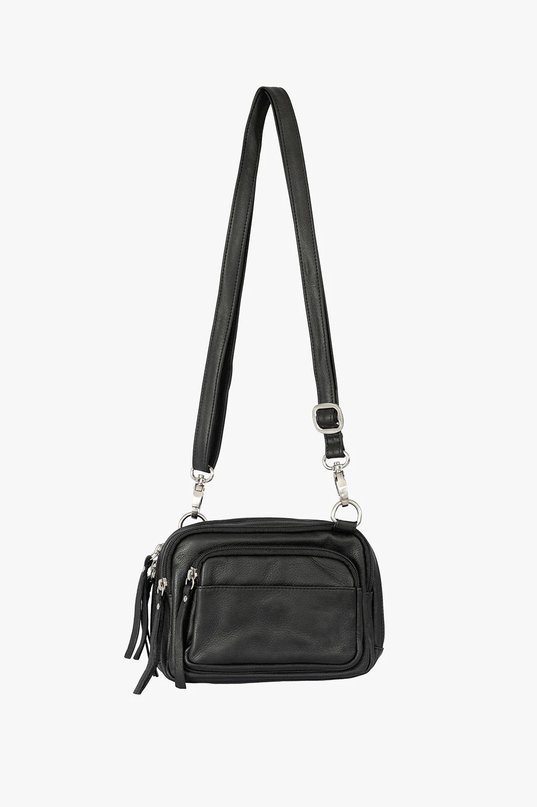 Osgoode Marley Flo Leather Convertible Waist Pack with RFID Black