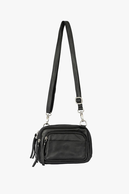 Osgoode Marley Flo Leather Convertible Waist Pack with RFID Black
