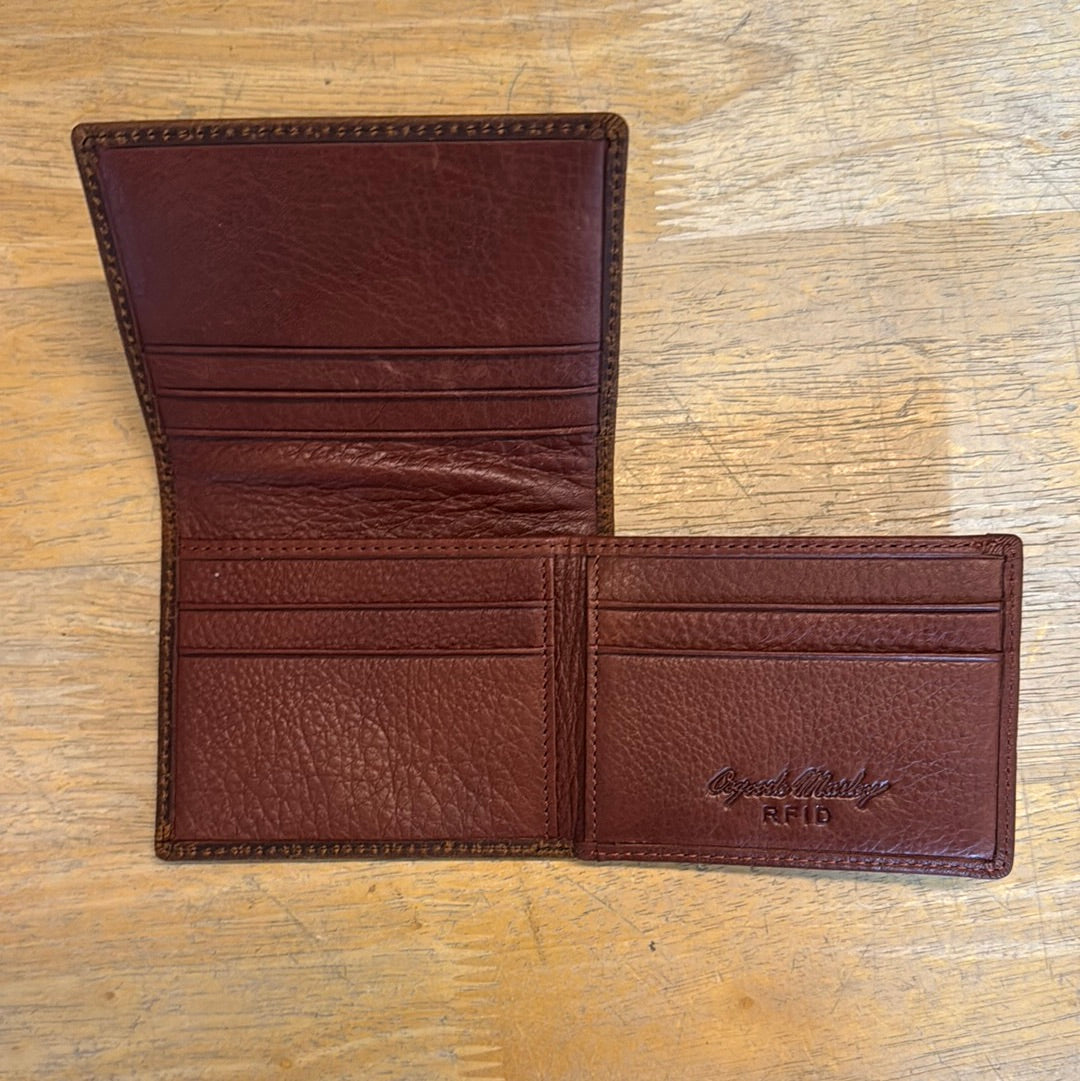 Osgoode Marley Leather RFID ID Flipfold Wallet- 1309