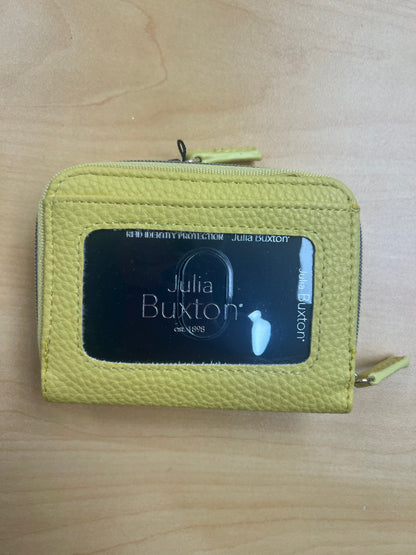 Julia Buxton RFID Vegan Leather Wizard Wallet