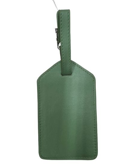 ili New York - Leather Luggage Tag- 6422 Sage
