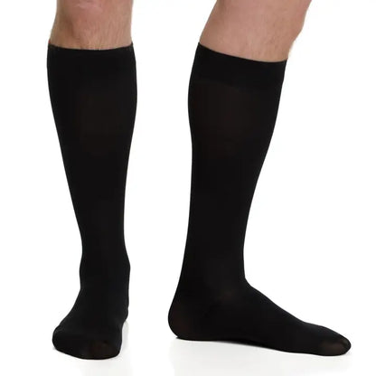 VIM & VIGR 15-20 Mmhg Moisture-Wick Nylon Compression Socks Solid