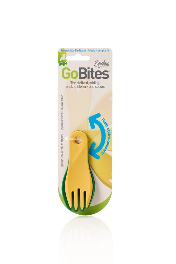 Humangear Gobites Spin - Portable, Folding Fork and Spoon