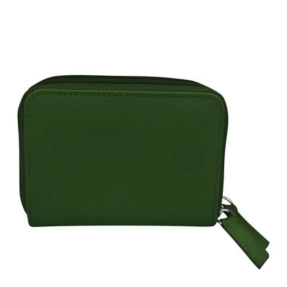 Cartera de cuero con estuche tipo acordeón RFID New York de ili