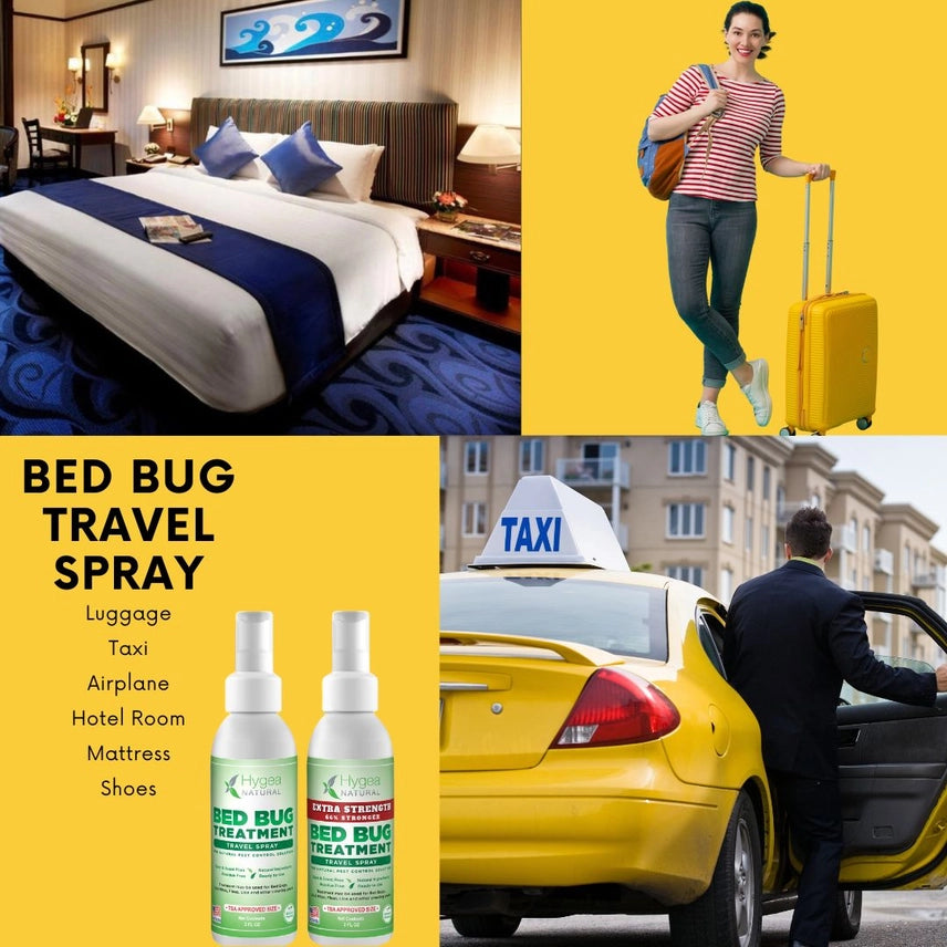 Bed Bug Travel Spray By Hygea Natural- TSA Approved Size - Extra Strength- $15